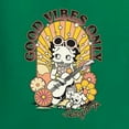 thumbnail image 5 of Wild Bobby Betty Boop Good Vibes Only Betty Boop Womens T-Shirt, Kelly, Large, 5 of 5