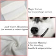 thumbnail image 5 of Hanging Towels 1 Pcs, Dish Towels Portrait of Siberian Husky Absorbent Hand Towels with Hanging Loop Washcloth for Bathroom Kitchen, 5 of 6