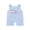 Blue, variant on BemeyourBBs Baby Christmas Striped Overall Romper Santa Sleeveless Bodysuit