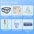 thumbnail image 3 of Large Baby Playpen with Mat Cloth Playpen Removable Enclosures,71"x59" Portable Playpen for Indoor/Outdoor, 3 of 7