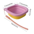 thumbnail image 2 of Dog Bowl Silicone Foldable Portable BPA-Free No Leak Travel Cup for Outdoor Camping Small Medium Pets by MPOISVA, 2 of 4