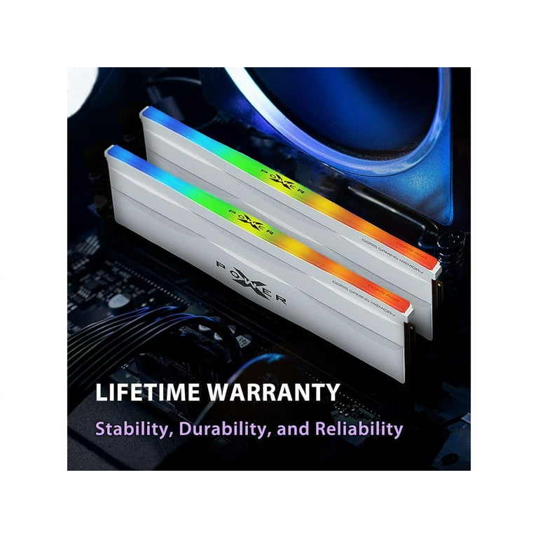 Silicon Power DDR5 32GB (16GBx2) Zenith RGB 5600MHz (PC5-44800