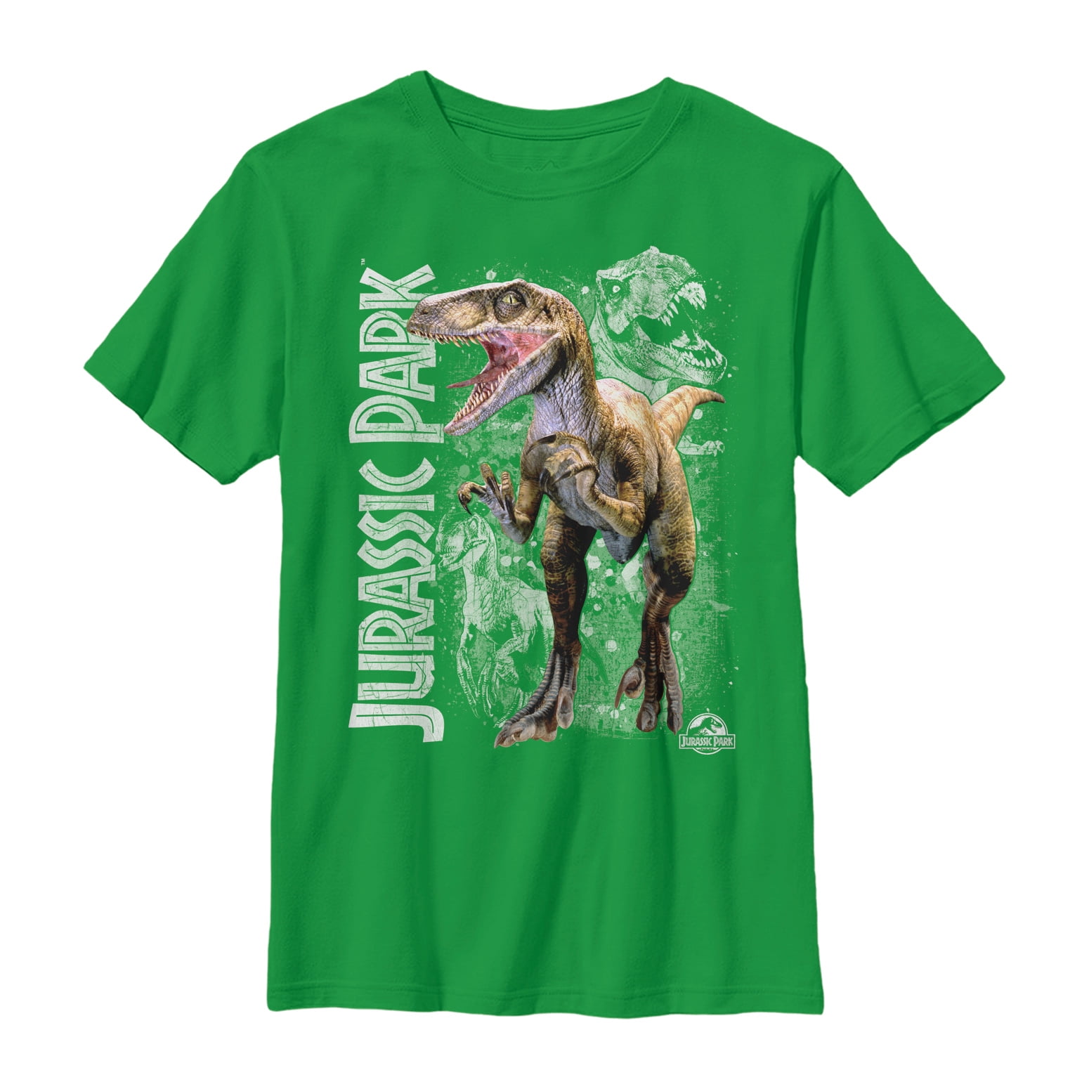 Jurassic+ParkJurassic Park Isla Nublar Green Dinosaur Silhouettes Men's Vest 