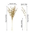 thumbnail image 2 of Glitter Beaded Picks with Sparkling Sequin and Bead Design, 15.7 Inches, Gold, for Christmas Tree and Floral Arrangements, Floral Decoration, 2 of 5