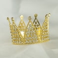 thumbnail image 3 of 8 piezas Mini coronas para ramos de flores Mini corona para tarta pequeña decoración de pastel de princesa para mujer señora chica nupcial, 3 of 5