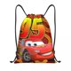 thumbnail image 2 of Mochila con cordón para gimnasio, bolsa deportiva con cordón para correr, diseño de Lightning Mcqueen Cars 95 To Race, 2 of 4