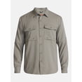 thumbnail image 6 of Ozark Trail Men's Fishing Shirt with Long Sleeves, Sizes S-4XLT, 6 of 6
