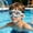 White, variant on Youth Swim Goggles Anti-Fog & No-Leak, Wide Vision Frame for Clear Underwater View, Soft Comfort Seal for Small Faces, Includes Ear Plugs – Ideal for Pool Training, Swim Team, Recreational Swimming