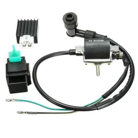 Ignition Coil + regulator CDI Box UNIT + Rectifier Regulator 90cc 110cc 125cc 140cc Quad PIT Dirt Bike Dirtbike ATV Buggy (Best Quad Coil Rda)