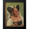 thumbnail image 2 of Matsys, Quentin 15x18 Black Modern Framed Museum Art Print Titled - The Ugly Duchess, 2 of 5