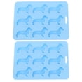 thumbnail image 1 of 2 piezas de silicona en forma de perro bandeja de hielo bandeja de hielo cubo de hielo moho silicona dulces molde, 1 of 6