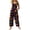 Purple, variant on Womens Halloween Jumpsuits Skull Skeleton Wide Leg Backless Funny Overalls Bat Candy Halter Horror Rompers, 2XL