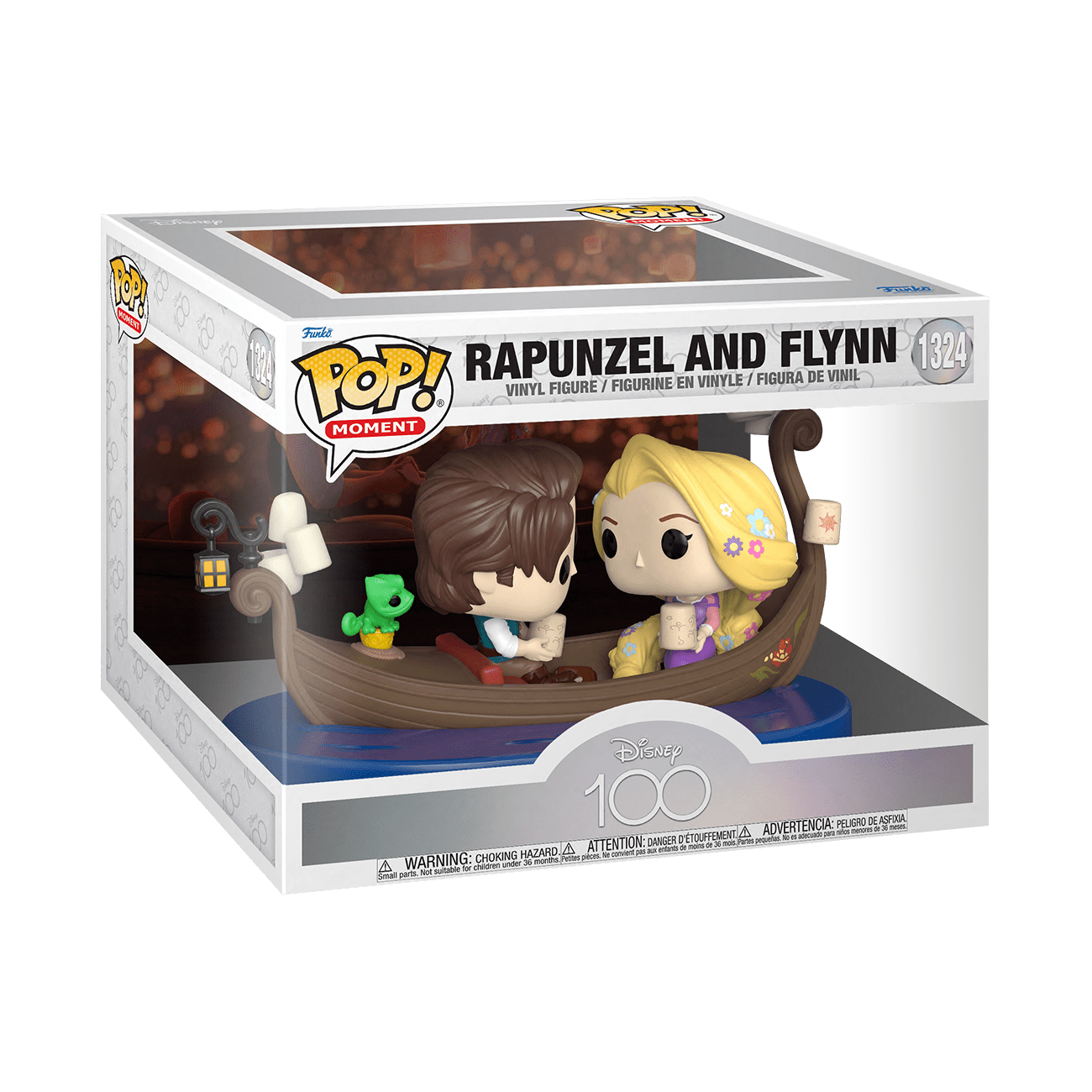 Funko Pop! Tangled Princess Movie Moment: Disney 100 - Rapunzel, Flynn and  Pascal Vinyl Figure - Walmart.com