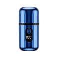 thumbnail image 1 of Rasoir Électrique pour Hommes, Rasage Précis Sans Douleur, Compact, Sans Fil, Portable, Bleu, 1 of 9