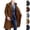 Brown, variant on Men's Classic Fit Double Breasted Trench Coat Windproof Dress Overcoat Long Duster Jacket for Business Casual Formal Daily Wear Fall Winter, Navy, XXL