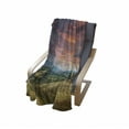 thumbnail image 3 of Tuscany Soft Flannel Fleece Throw Blanket, Tuscany Italy Cypress Trees and Fields Crop Cloudy Sky Holiday Destination, Cozy Plush for Indoor and Outdoor Use, 70" x 90", Vermilion Khaki, by Ambesonne, 3 of 5