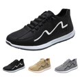 thumbnail image 4 of NOKIO Men's Running Shoes Breathable S𝗅ip On Sneakers Lightweight Non-S𝗅ip Walking Shoes Wide Width Outdoor Running Shoes with Comfortable Cushion for Back to College, 4 of 9