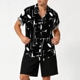 thumbnail image 4 of VgaVtl Button up Collared Shirts for Men Summer Short Sleeve Mens Shirts Retro Vacation Graphic Casual, 4 of 6