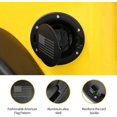 thumbnail image 3 of For Tj Aluminum Fuel Filler Door Gas Tank Cap Cover For 1997-2006 Jeep Wrangler, 3 of 4