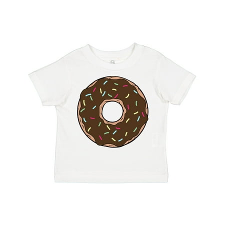 

Inktastic Chocolate Donut Doughnut Glaze Icing Sprinkles Gift Toddler Boy or Toddler Girl T-Shirt