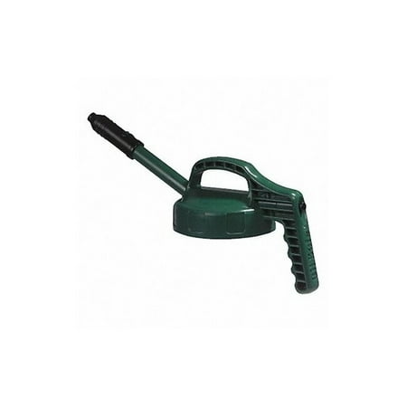 Oil Safe Stretch Spout Lid,Green,Plastic 100303