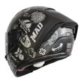 thumbnail image 3 of Casco Para Moto Kov Aircut Smash Plata Negro Mica Plata Talla XXL KOV Aircut Smash, 3 of 3