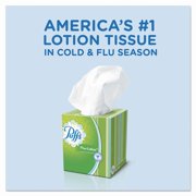 Puffs Plus Lotion Facial Tissue, Cube, 56 Tissues Per Box, 4 Count