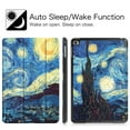 thumbnail image 3 of Fintie iPad mini 4 SlimShell Case - Lightweight Stand Cover with Auto Sleep/Wake, Starry Night, 3 of 7