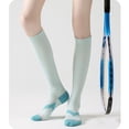 thumbnail image 5 of Compression Socks for Nurses, Cute Compression Socks Women, Compression Socks for Women - Knee High, Best Support for Nurses, Athletic, Running, Travel & Recovery, Light Blue, 5 of 8