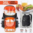 thumbnail image 4 of Mochila Nevera Aislada NEVO RHINO para 54 Latas, Impermeable, 4 of 8