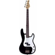 Archer SB10 P-Style Black Electric Bass, Black