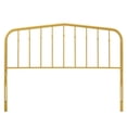 thumbnail image 2 of Modway Lennon Tête de Lit Ajustable en Métal Style Ferme Moderne, Grand Lit, Or, 2 of 7
