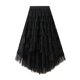 thumbnail image 5 of Gibobby faldas de lentejuelas para mujer para mujer elegante cintura alta cóctel fiesta boda acampanada una línea faldas midi(Negro, Talla única), 5 of 5