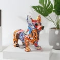thumbnail image 2 of 2x Dog Statue Sculpture Gift Resin Crafts Corgi Statues for Birthday Baoblaze none, 2 of 6