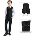 thumbnail image 4 of Lycody Boy's Formal Suit Set 3 piece Slim Fit Kids Tuxedo Suits for Wedding Teen Toddler Boy Dress Suit Outfit, 4 of 6