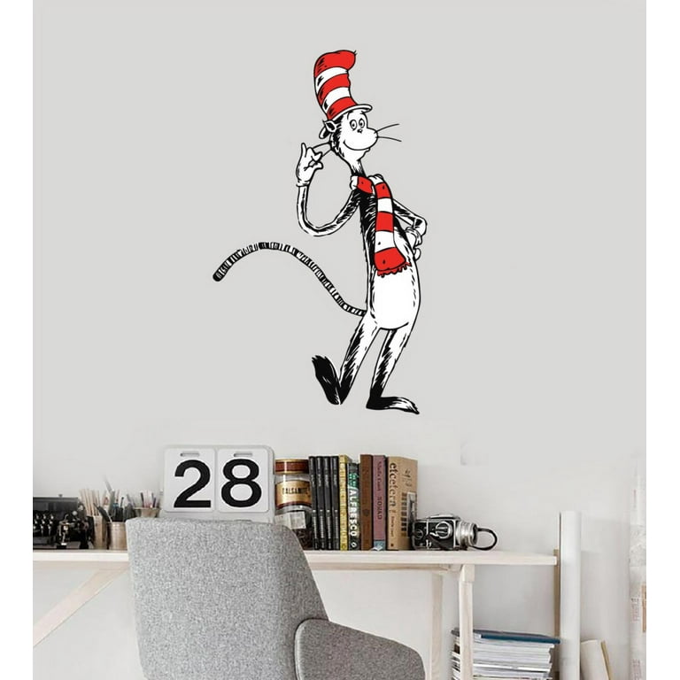 Kids Cat In The Hat Artwork Dr Seuss The Cat In The Hat Classic