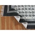 thumbnail image 6 of Casavani Entrance Cotton Living room kilim,Black 4x10 feet, 6 of 6