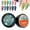 D, variant on Glitter Nail Gel 05 - Shiny Sequin Nail Gel Platinum Nail Gel Glitter Gel Nail Polish /Led Gel Polish Home Diy Manicure Salon Varnish, Nail Art, Nail Patch, Easter, St. Patrick'S D Makeup Organizers