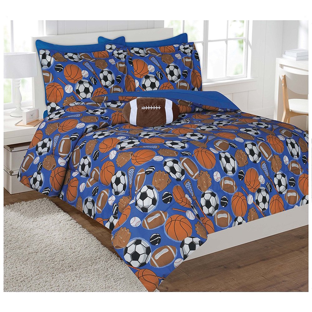 Fancy Collection 8pc Full Luxury Comforter Set Kids/Teens Boys Sports