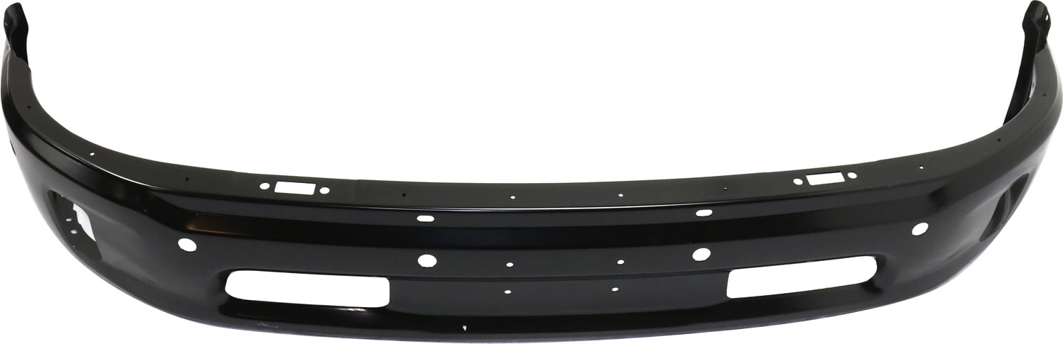 FRONT BUMPER Compatible with RAM 1500 P/U 2014-2018 Lower Black 2 Piece with PAS and Fog Light Holes All Cab Types