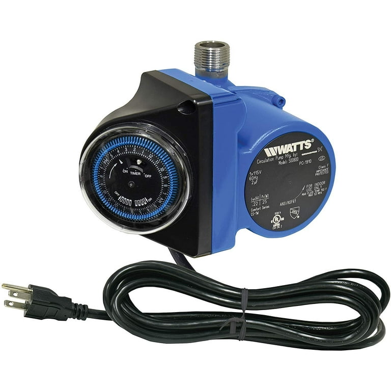 Watts 500800 Instant Hot Water Recirculating Pump System with Built-In Timer  - Walmart.com