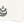 thumbnail image 2 of Pumpkin Single 18" x 30" Inch Cream Halloween Hand Towel, 2 of 2