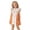 v#118Orange164, variant on Baby Girls Dresses Cute Fruit Pattern Smocked Short Sleeve Crew Neck Back Zipper Knee Length Loose Fit With Side Ruffled For Holiday Trendy Playwear,Orange,3-4 Years