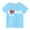 Blue, variant on Alkepwun Graphic Tees for Kids Mother's Day Shirts Little Boys Girls Heart Letter Print T-shirt Gifts for Moms Toddler Kids Cotton Crewneck Summer Tops 3-9Y