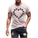 thumbnail image 1 of Camiseta de Moda Impresa de Cuello Redondo de Manga Larga para Hombres, Ajuste Regular Casual, 1 of 5