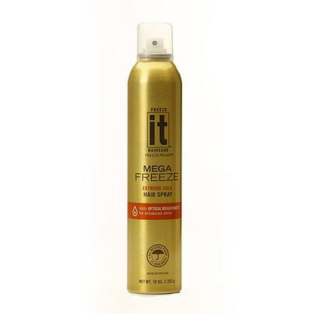 Freeze It Mega Freeze Hold Hair Spray, 10 oz