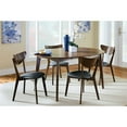 thumbnail image 3 of Coaster Chaises Malone en Bois avec Assise Rembourrée en Noyer, 3 of 4