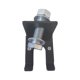 thumbnail image 2 of Colgador de barra para musculación de pared con almohadilla de goma para sentadillas vertical Negro, 2 of 9