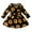 Black, variant on PINQI A Line Sundress for Toddler Girls Kids Baby Girls Casual Long Sleeve Round Neck Sunflower Print Dress Party Dress for 0 to 24 Months