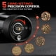 thumbnail image 2 of Juego de molinillos eléctricos de sal y pimienta con iones de grosor ajustable, 2 of 7